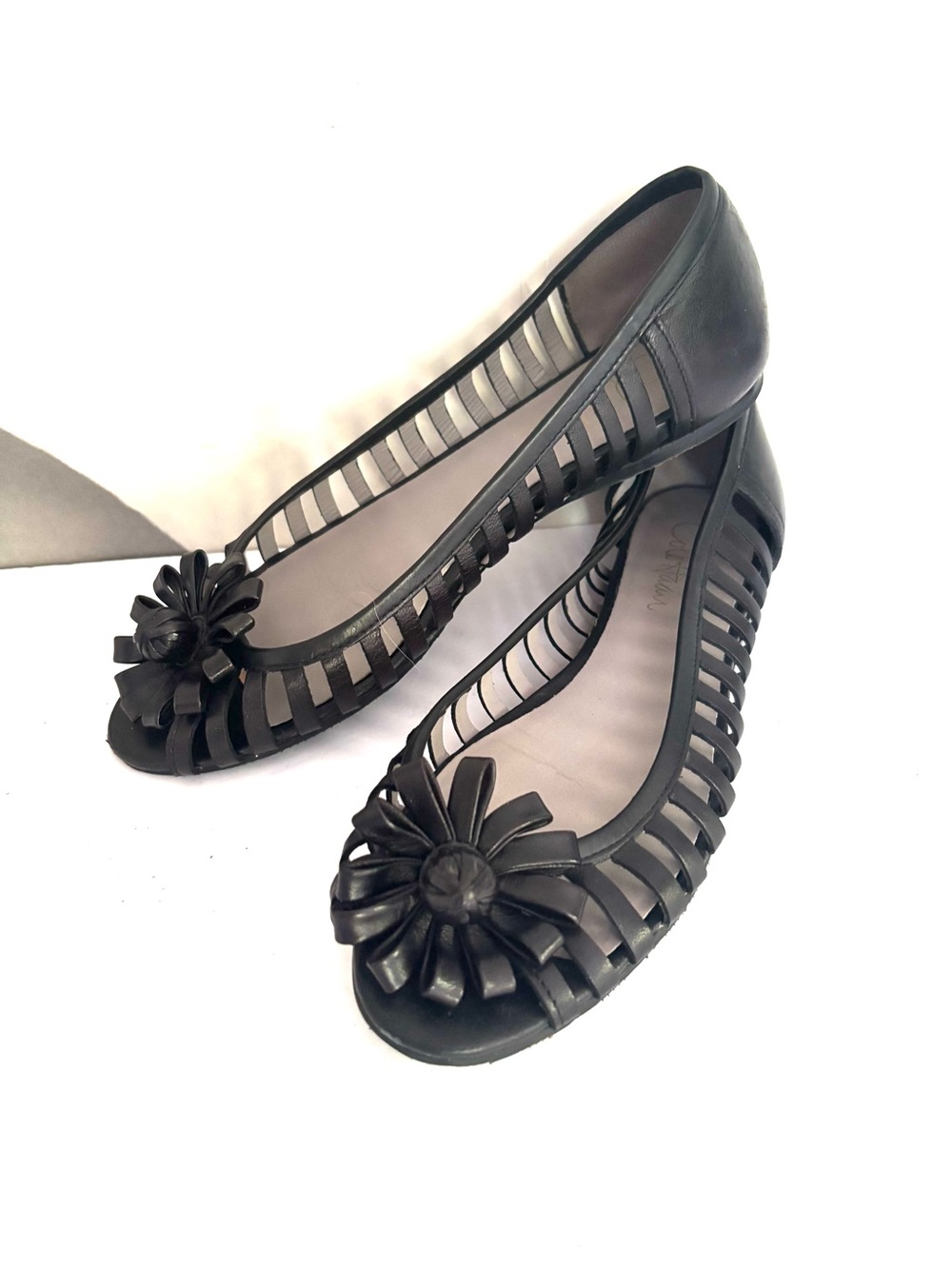 Cole Haan black flats